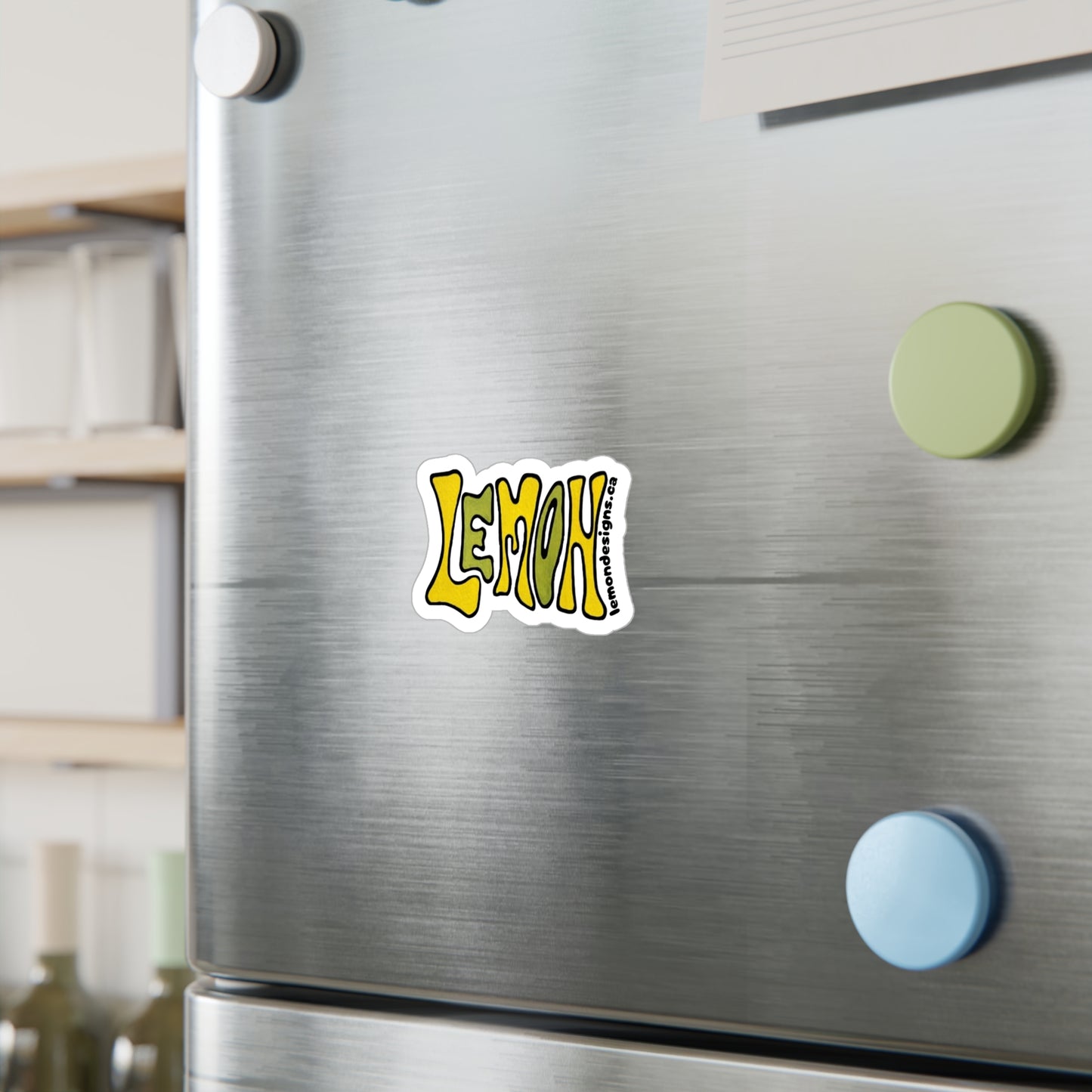 Lemon Logo Stickers