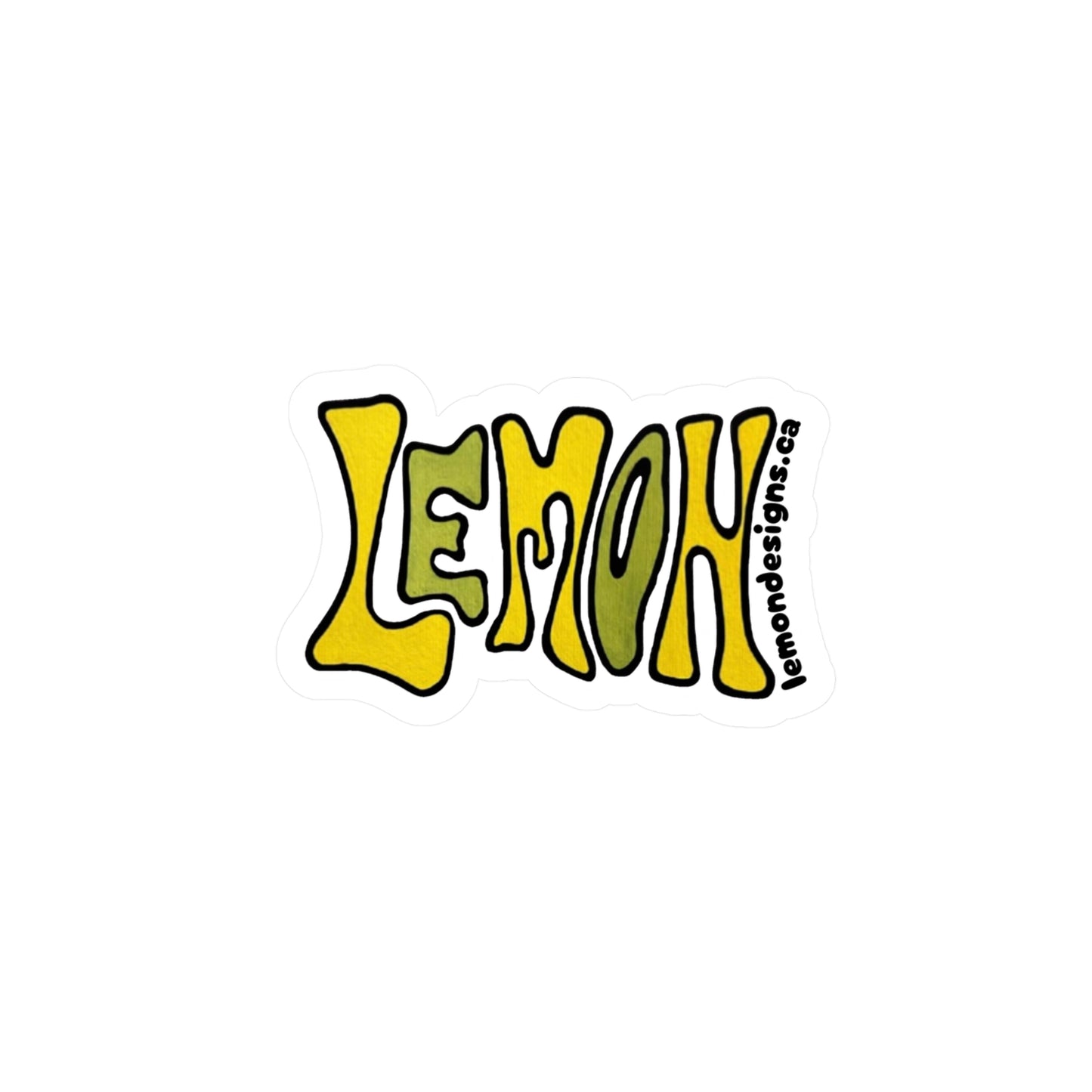 Lemon Logo Stickers