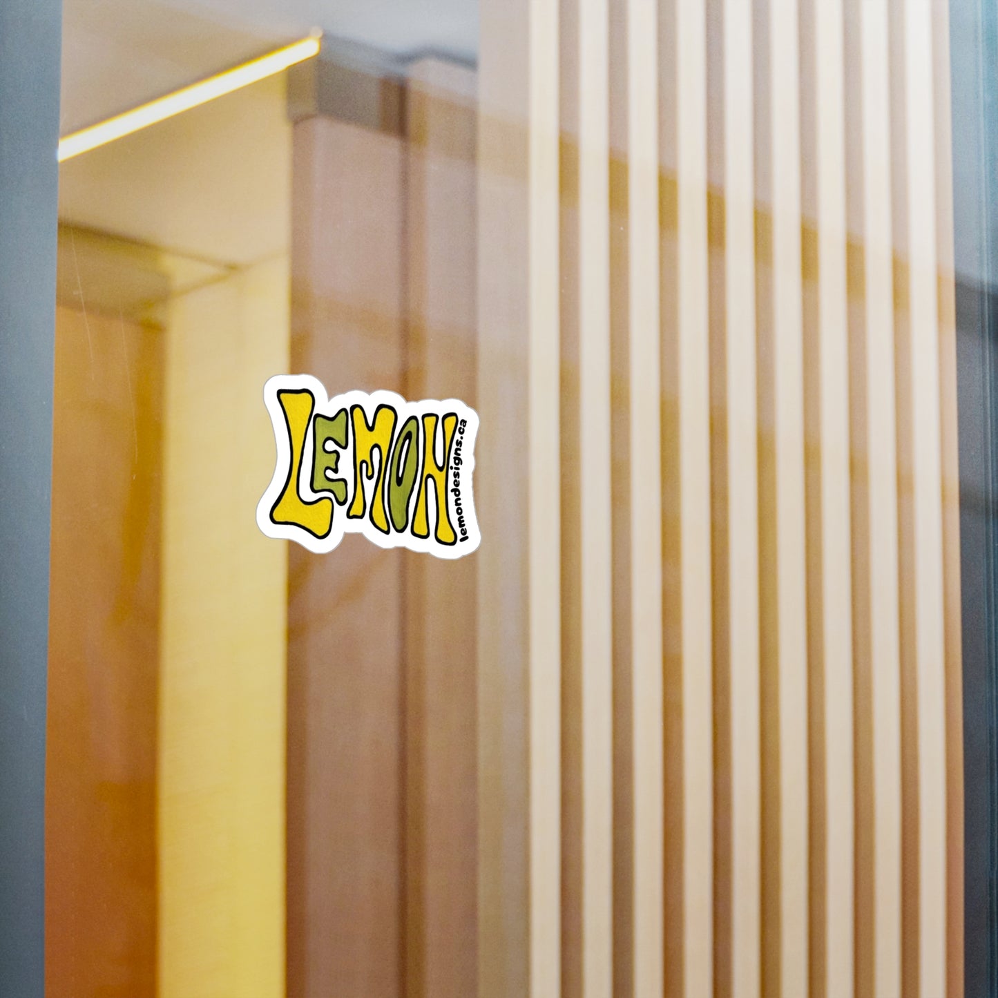 Lemon Logo Stickers