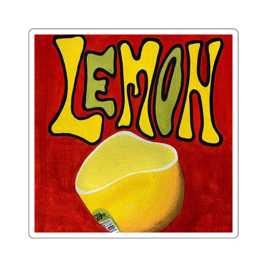Old Lemon Logo Stickers