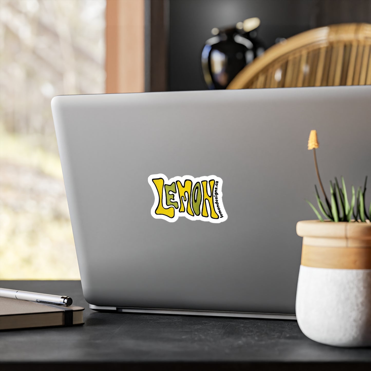 Lemon Logo Stickers