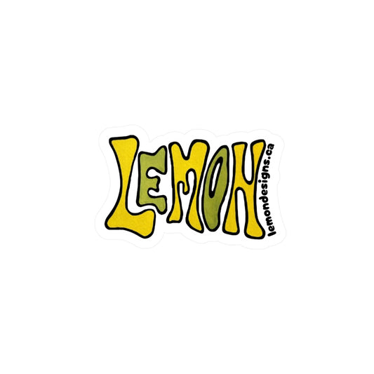 Lemon Logo Stickers